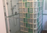 Glass Shower Blocks