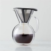 All Glass Pour Over Coffee Maker