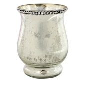 Ashland Jeweled Mercury Glass Candle Holder
