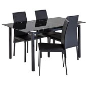 Black Glass Table Argos