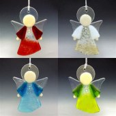 Glass Angel Ornaments Uk