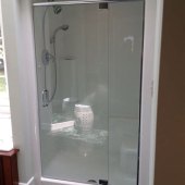 Glass Door For Fiberglass Shower
