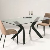 Glass Rectangle Dining Table Uk