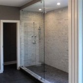 Glass Shower Screen Floor To Ceiling