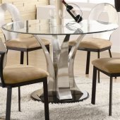 Glass Top Dining Table