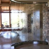 Glass Wall Water Fountains Indoor