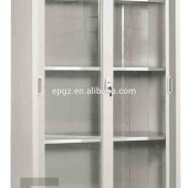 Lab Storage Cabinet With Glass Doors