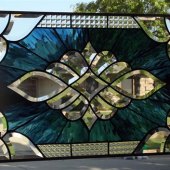 Large Stained Glass Window Panels