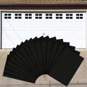 Opaque Plexiglass Faux Garage Door Windows