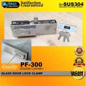 Tempered Glass Door Lock