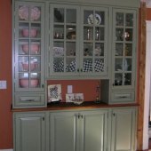 Unfinished Kitchen Wall Cabinets With Glass Doors