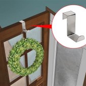 Wreath Hanger For Glass Storm Door