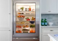 Glass Door Fridge For Home