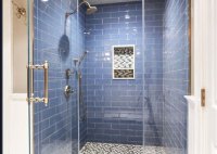 Tiled Shower Glass Door Pictures