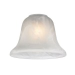 Alabaster Bell Glass Shade