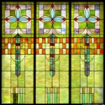 Art Deco Stained Glass Templates