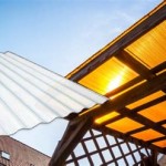 Colored Corrugated Fiberglass Roofing Panels