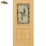 Exterior Fiberglass Slab Doors With Glass