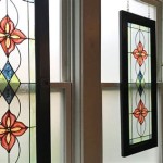 Faux Stained Glass Plastic Panels