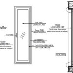 Fixed Glass Window Detail Cad