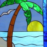 Free Stained Glass Patterns Of Palm Trees