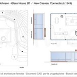 Glass House Philip Johnson Plan Dwg