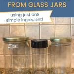 How To Remove Sticker Residue From Glass Bottles