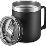 Insulated Glass Travel Coffee Cups
