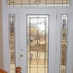 Leaded Glass Entry Door Inserts