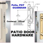 Pella Replacement Sliding Glass Door Handle