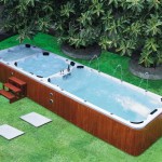 Rectangular Above Ground Fiberglass Pools