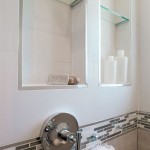 Shower Niche With Glass Shelf