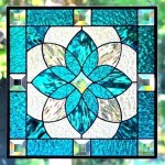 Simple Faux Stained Glass Patterns