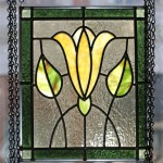 Simple Stained Glass Flower Designs