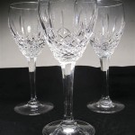Vintage Waterford Crystal Wine Glass Patterns