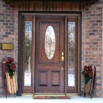 Wood Doors With Glass Panels